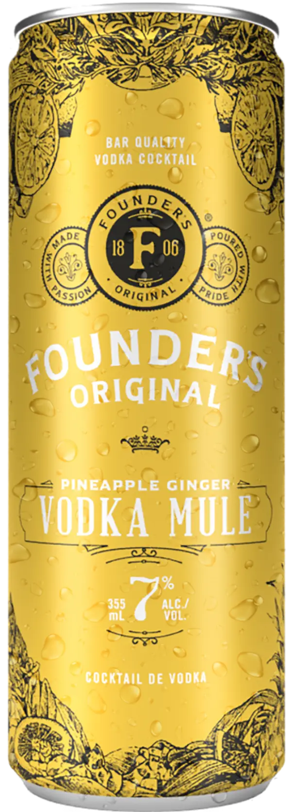 VODKA MULE CASE 24 SINGLE 355ML